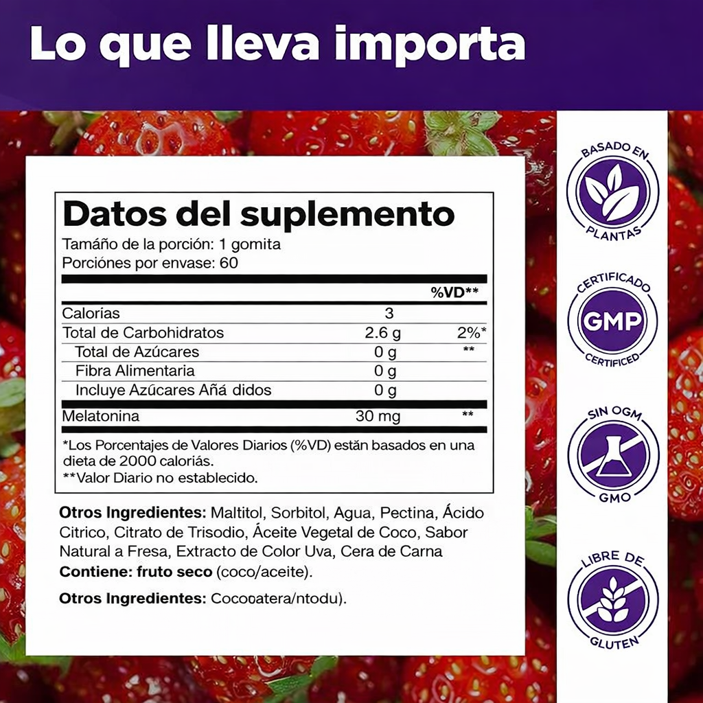 Melatonina 30mg